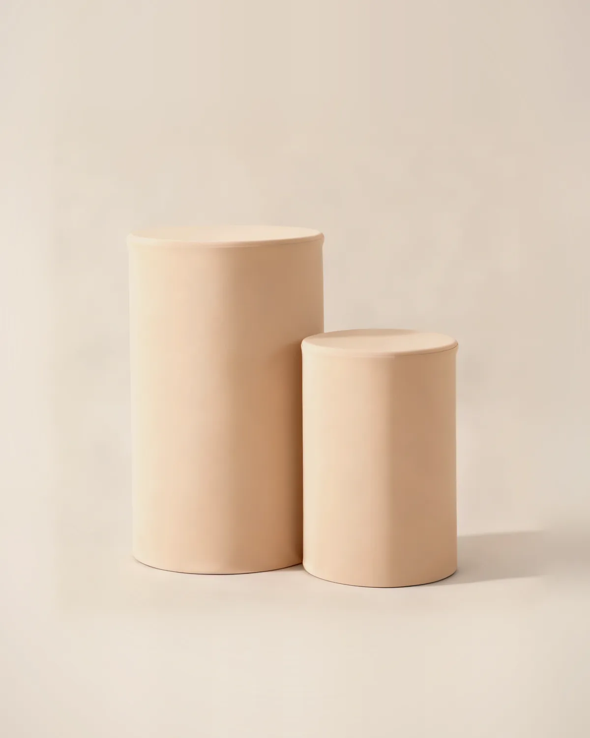 Forro cilindro beige