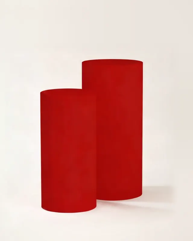 Forro cilindro rojo