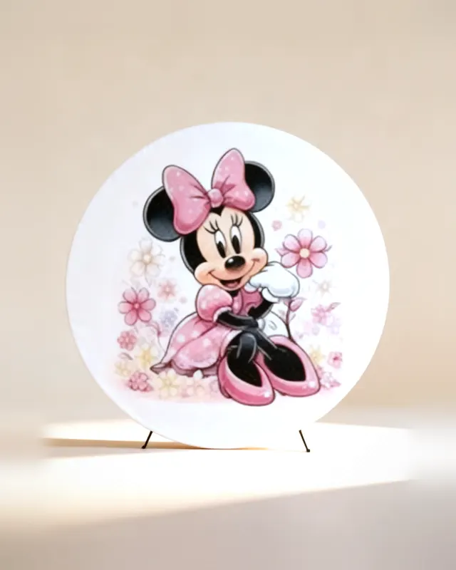 Fondo circular Minnie