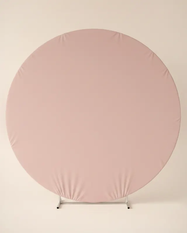 Fondo circular beige