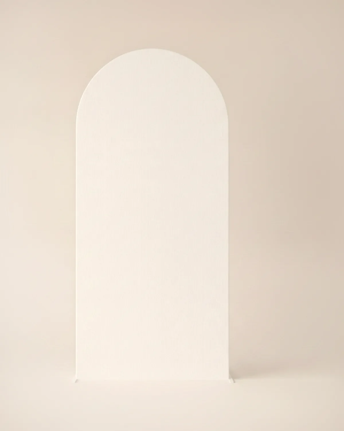 Fondo arco grande blanco