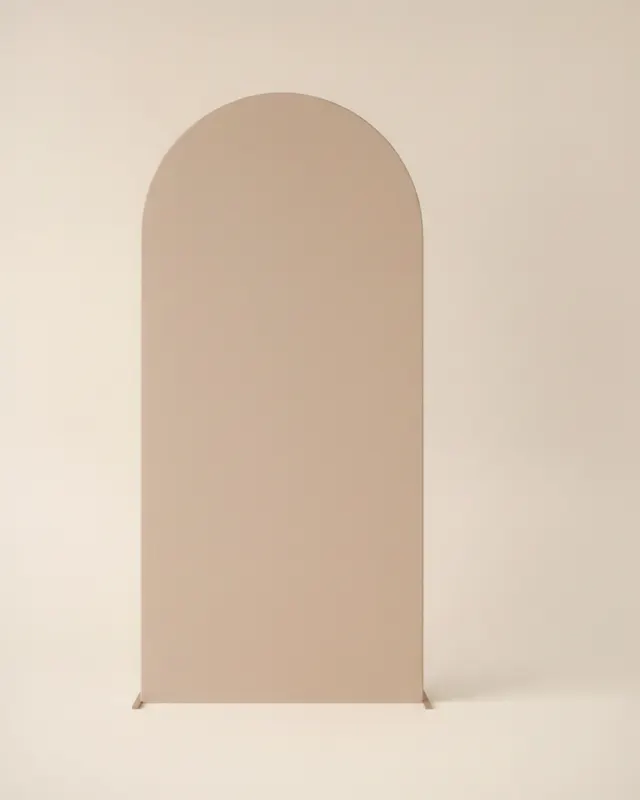 Fondo arco grande beige