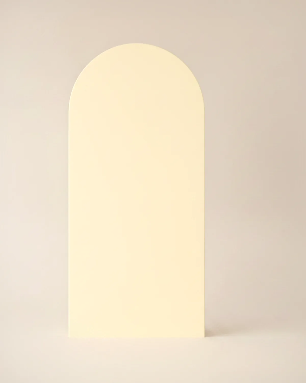 Fondo arco grande amarillo pollito