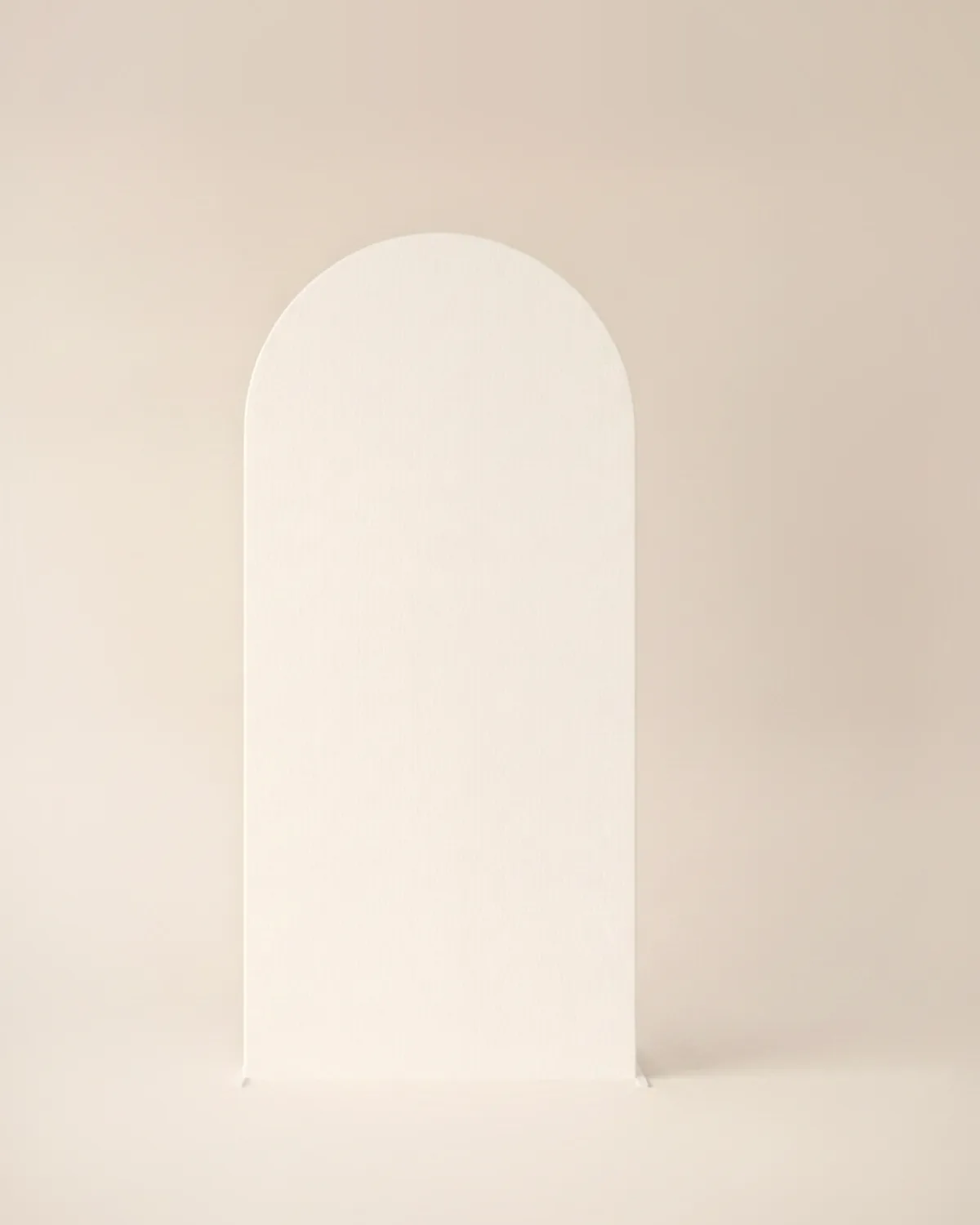 Fondo arco pequeño blanco