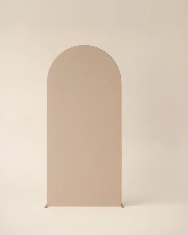 Fondo arco pequeño beige