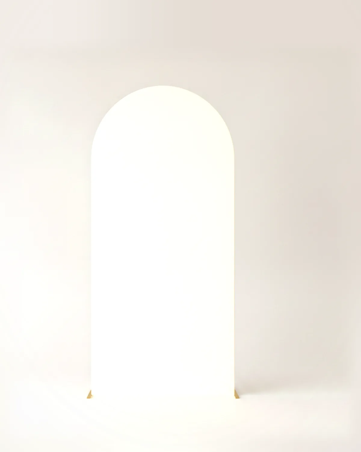 Fondo arco pequeño amarillo y blanco