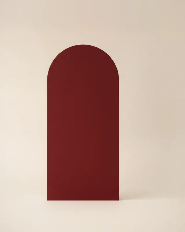Fondo arco pequeño rojo oscuro