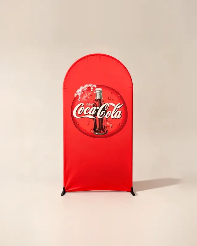Fondo arco pequeño Coca-Cola