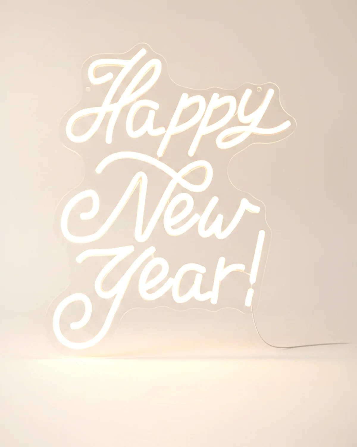 Letrero LED "Happy New Year!"