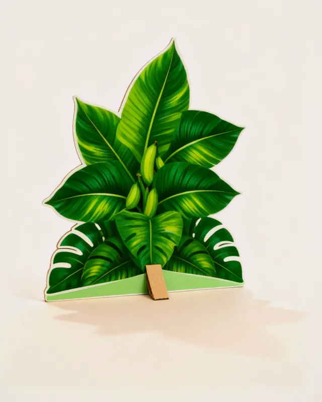 Mata de hojas de selva