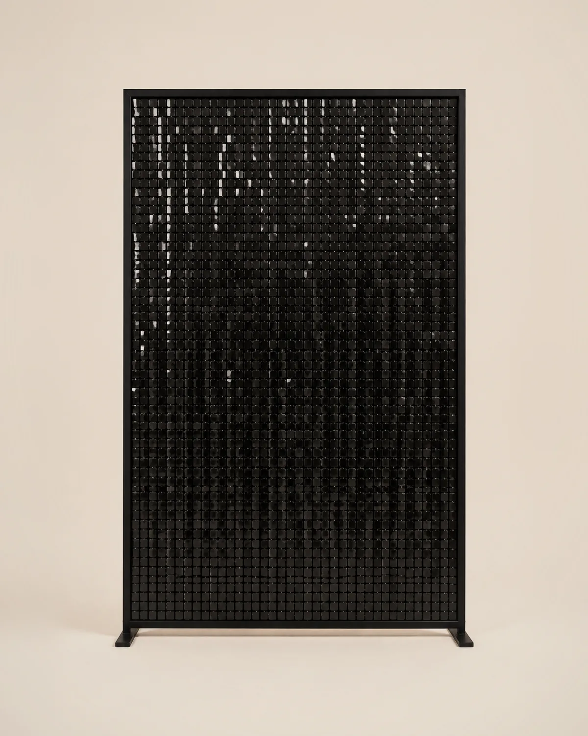 Panel de lentejuelas negro