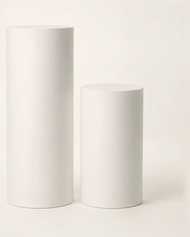 Dúo de cilindros macizos